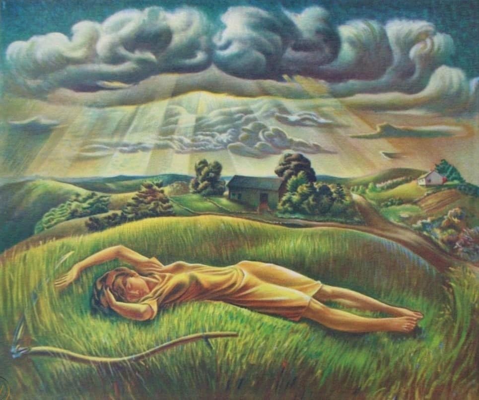 faucheuse et manche de faux